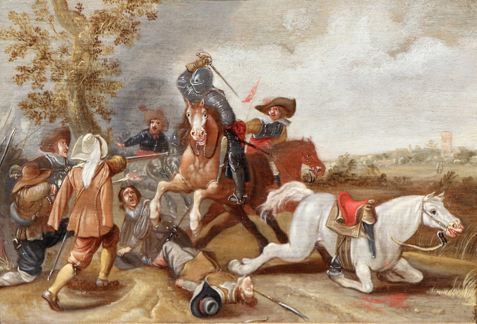 A battle scene