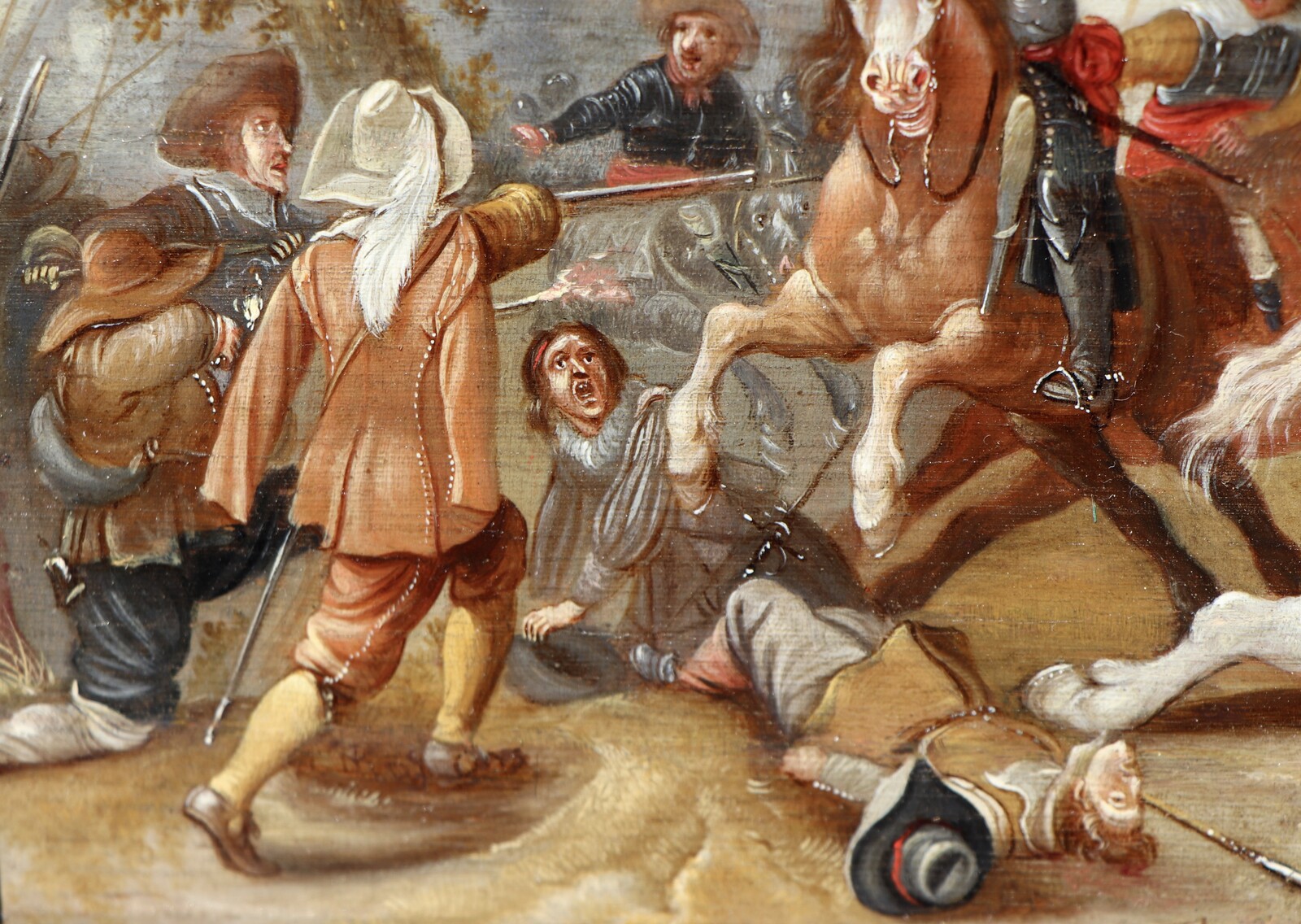 A battle scene