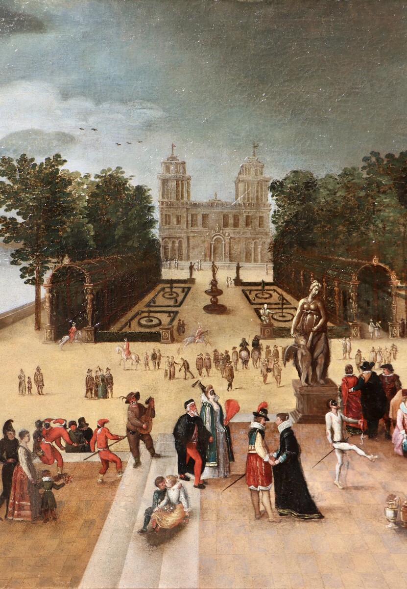 A party in a Venetian park
