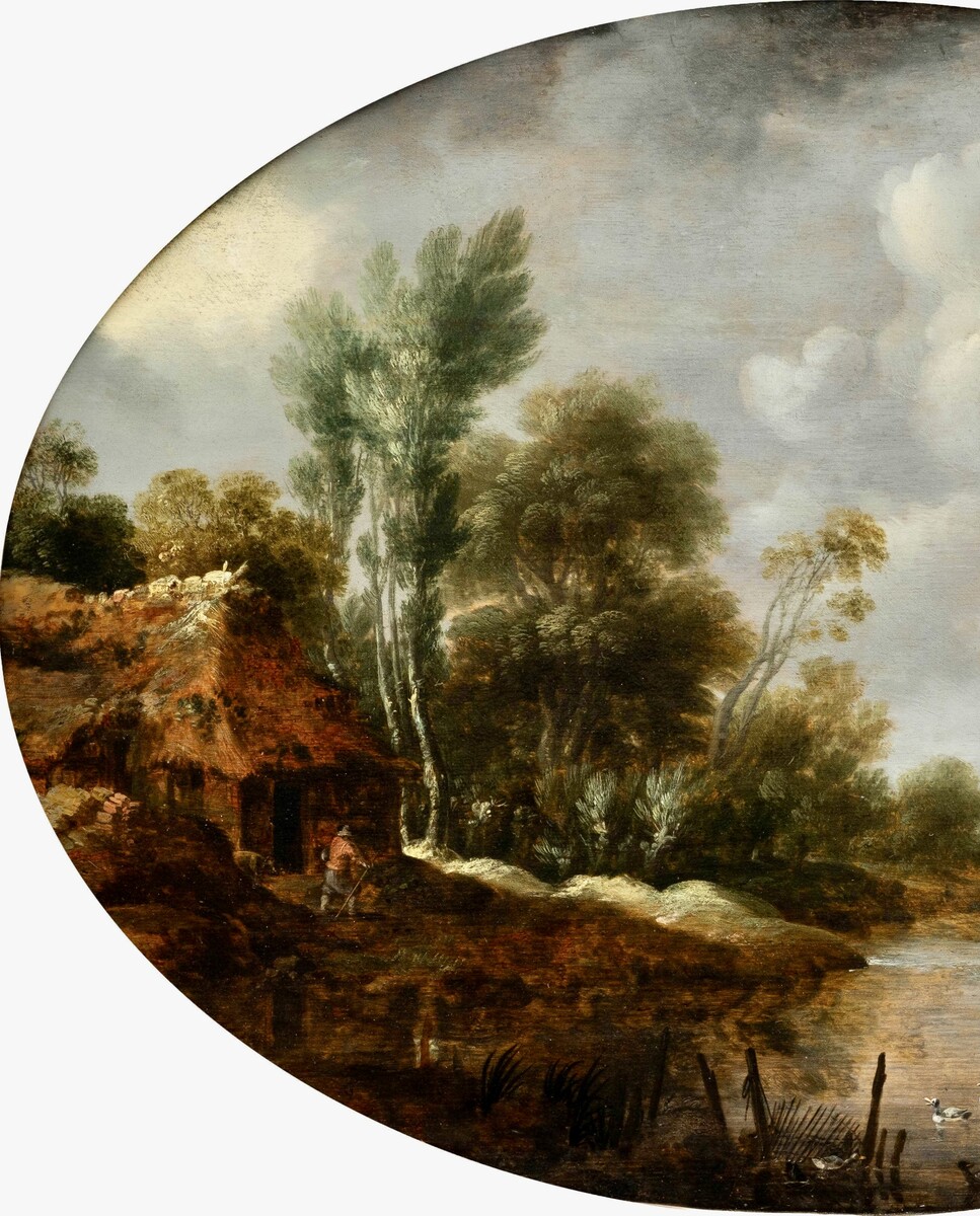 A river landscape