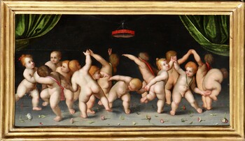 Dancing putti