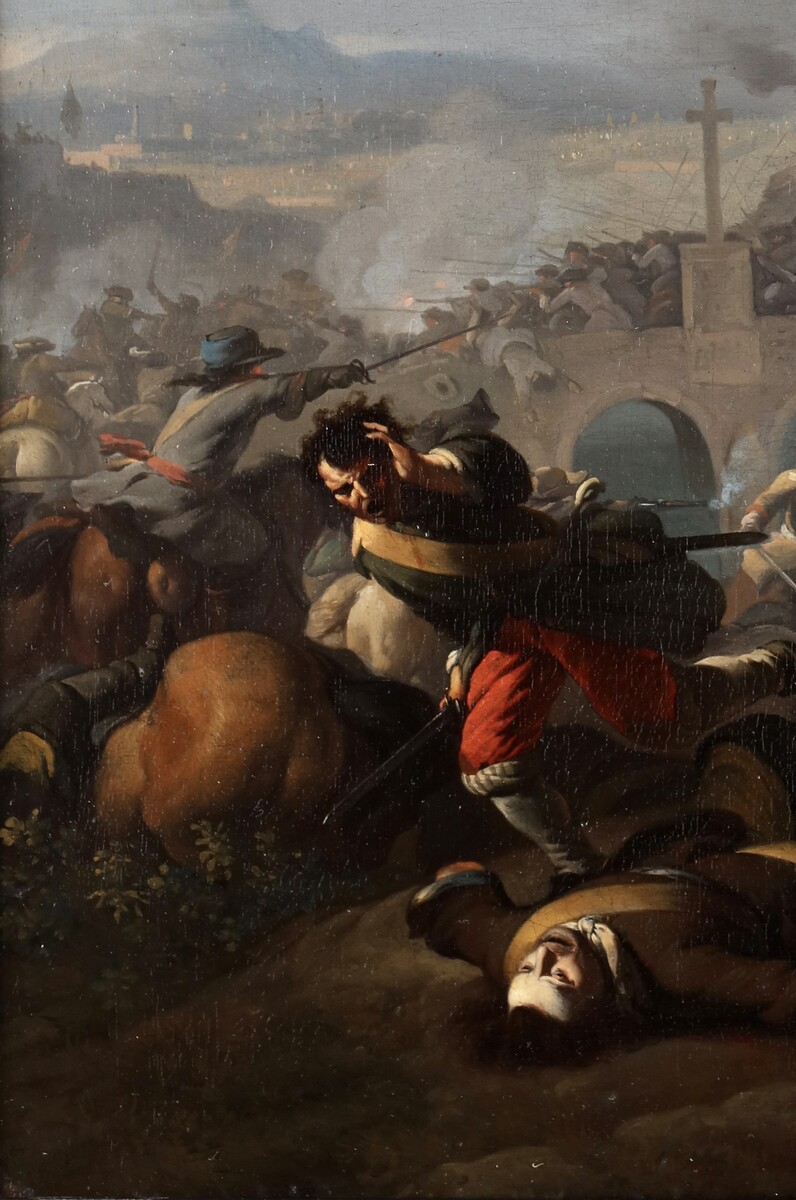 Kuruc rebels fighting against an Austrian Habsburg army 