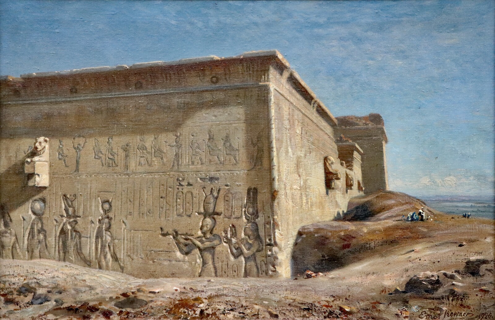 The Temple of Hathor in Dendera