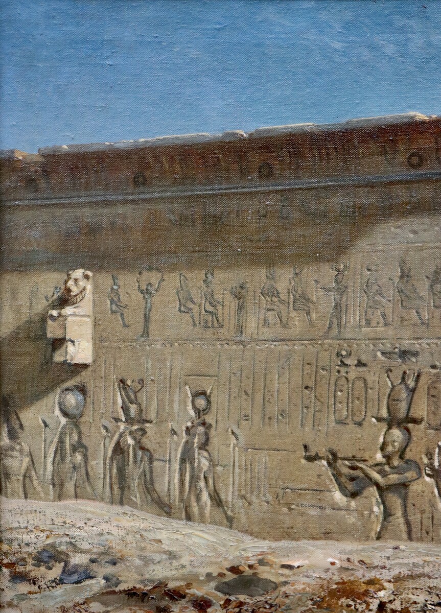 The Temple of Hathor in Dendera