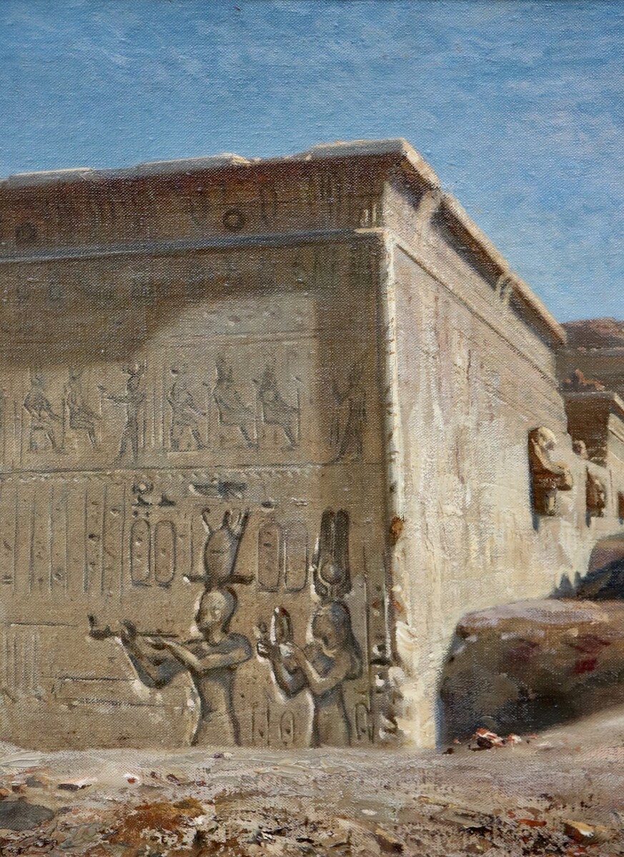 The Temple of Hathor in Dendera